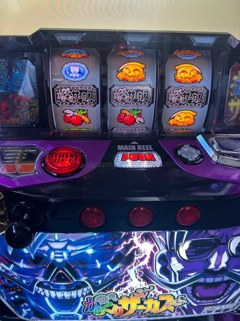 データカウンター対応　スマスロ　実機　Lからくりサーカス　フェイスレスパネル