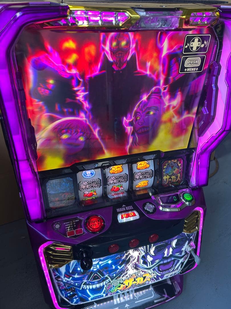 データカウンター対応　スマスロ　実機　Lからくりサーカス　フェイスレスパネル