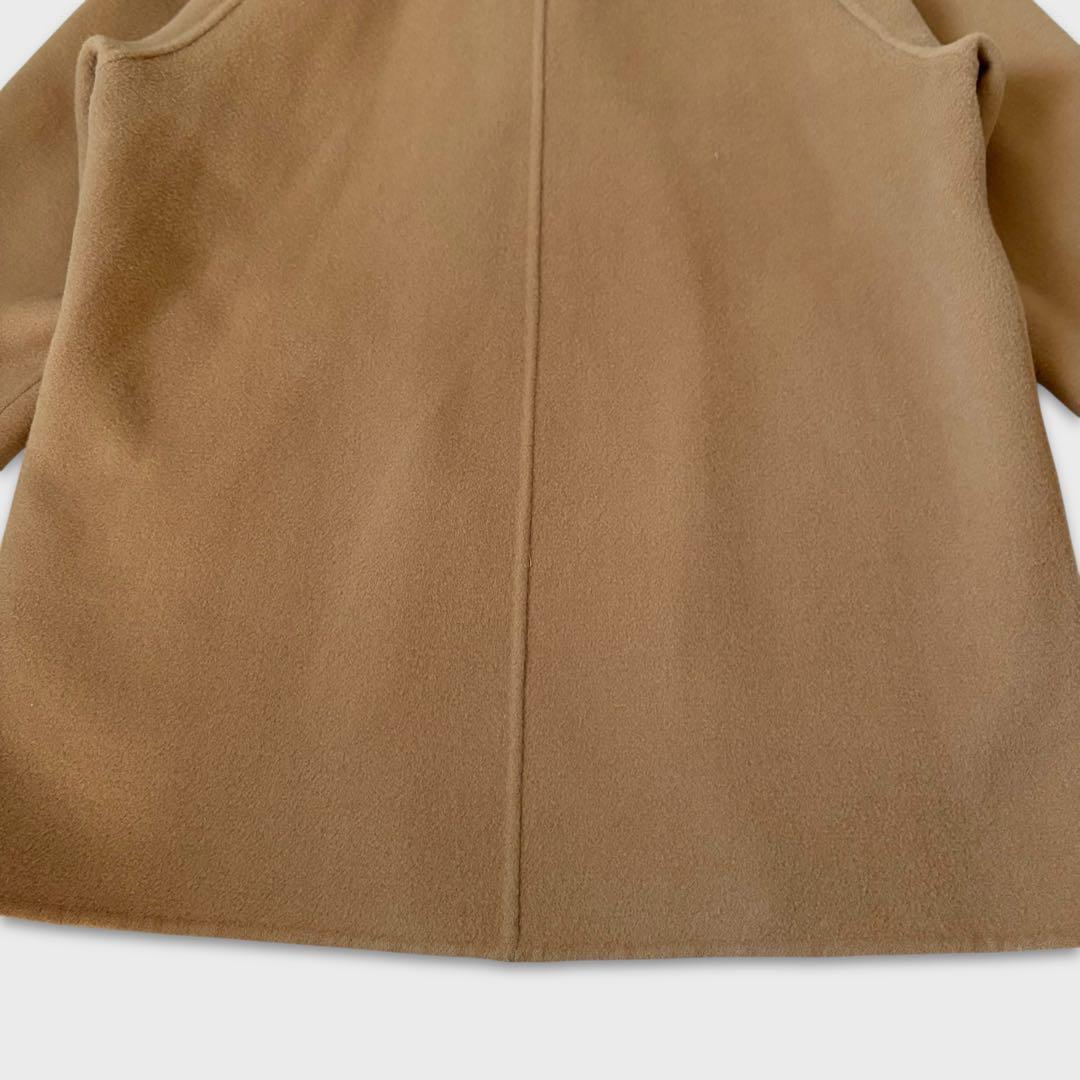 希少 バーバリーズ ダブルフェイス ノバチェック ウールコート L相当