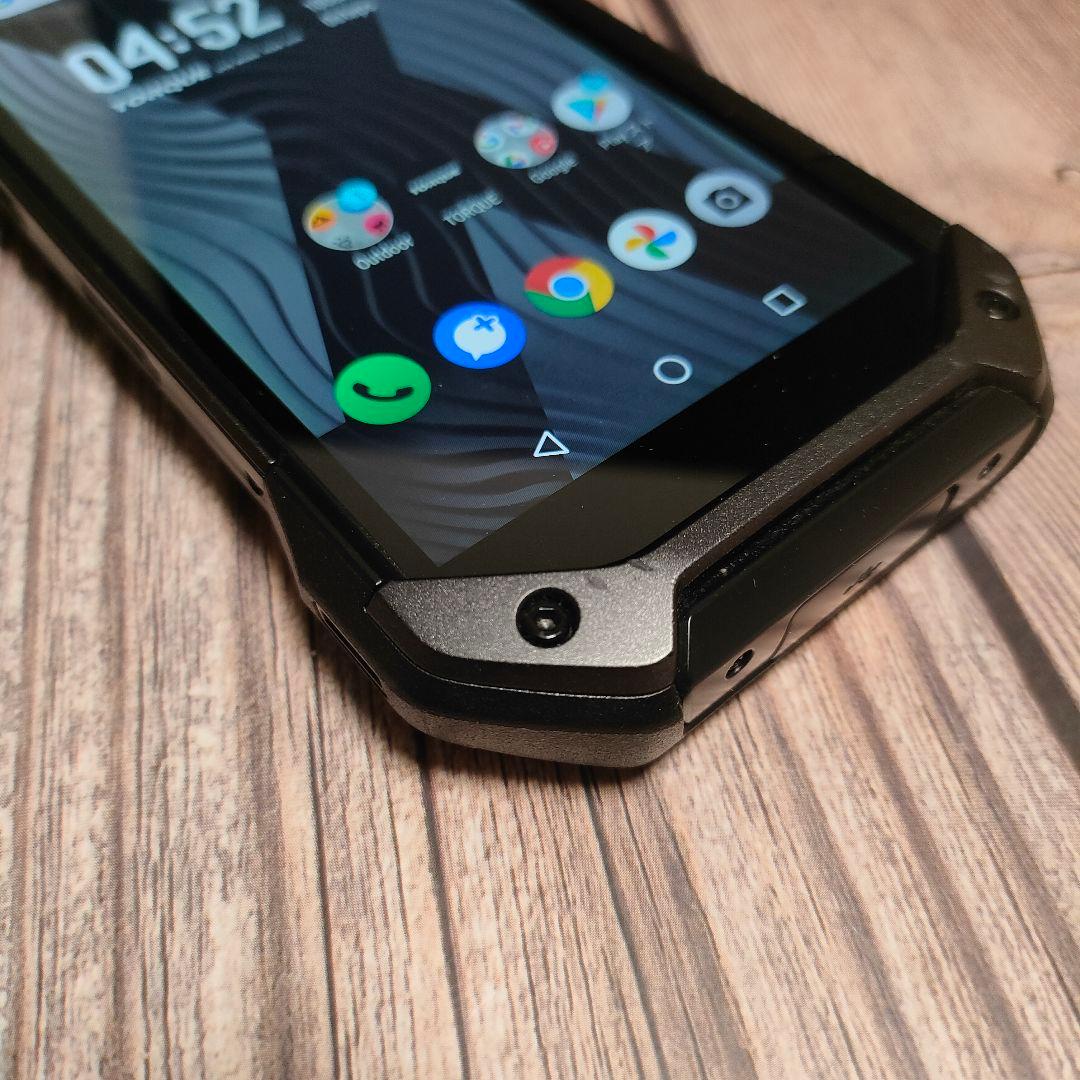 TORQUE 5G KYG01ブラック SIMフリー