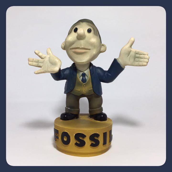 『FOSSIL（フォッシル）』非売品ボブルヘッド