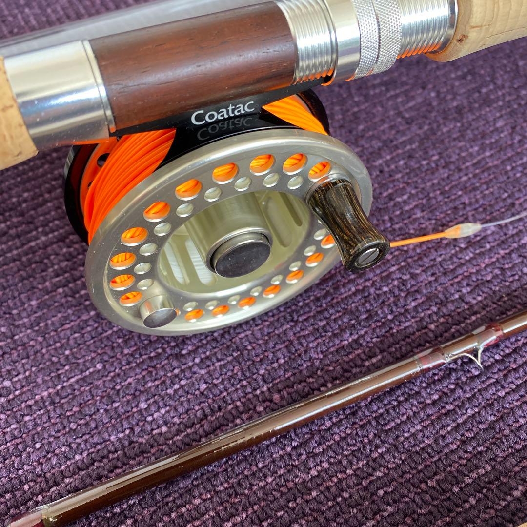 マニア必見Ｃoatac 90 #7/8 美品　Ｃoatac NO.2リール美品