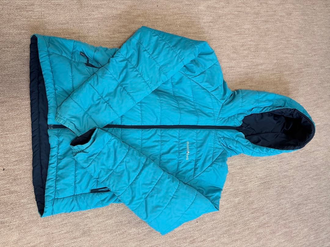 おーた着用mont-bell ダウンジャケット