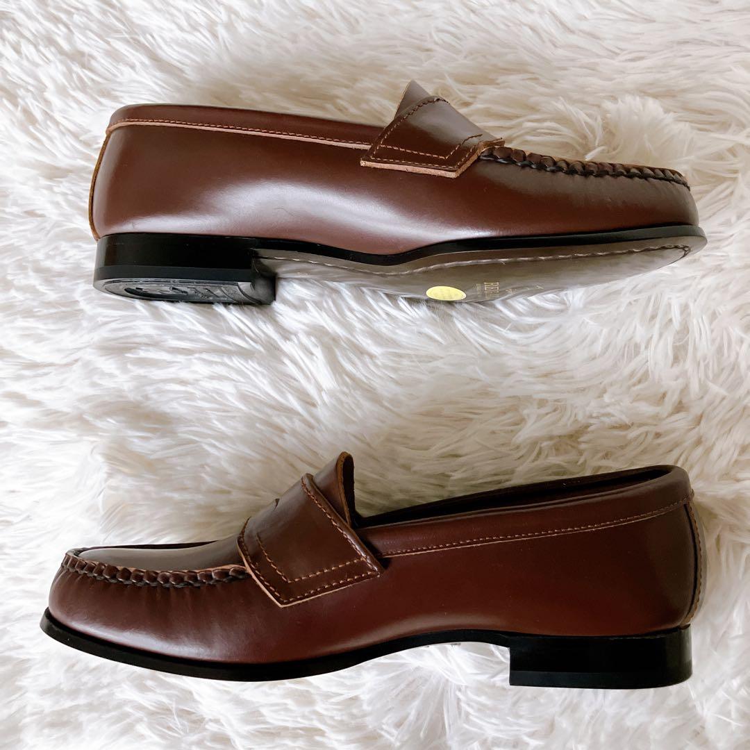 REGAL リーガル ローファー フレキシブル ブラウン23.5cm