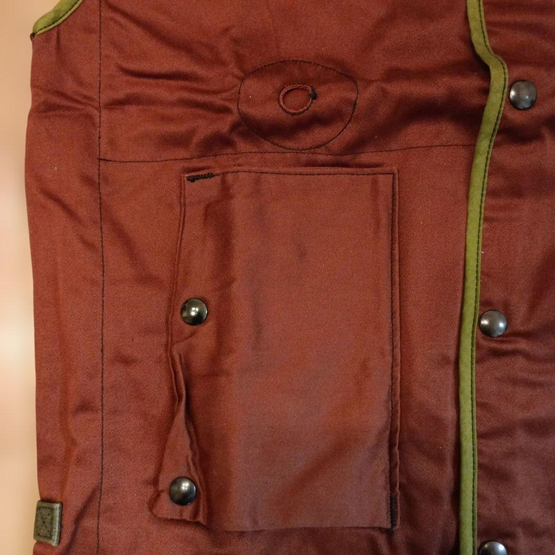 【新品・未使用品】AVIREX 激レア!! ベスト フリーサイズ ワインレッド