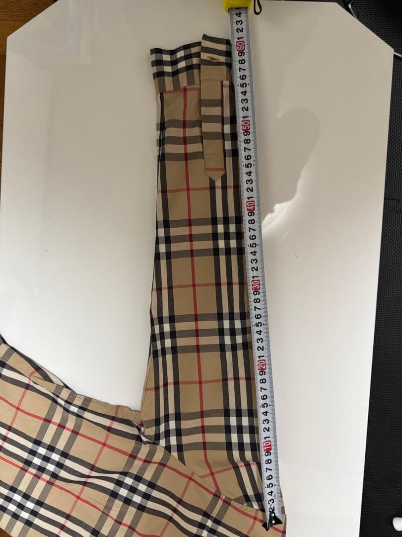 バーバリー　ノバチェックシャツL