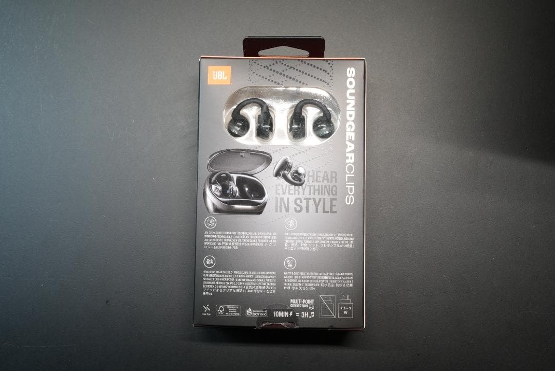 【視聴のみ美品】JBL Soundgear Clips ブラック