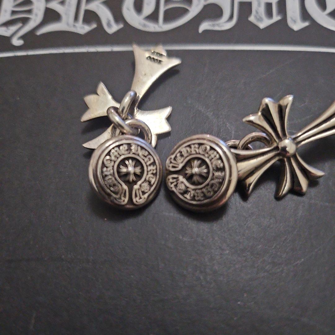 で*ん様 クロムハーツ CUFFLINKS/カフスボタン CHクロスカフス【 入