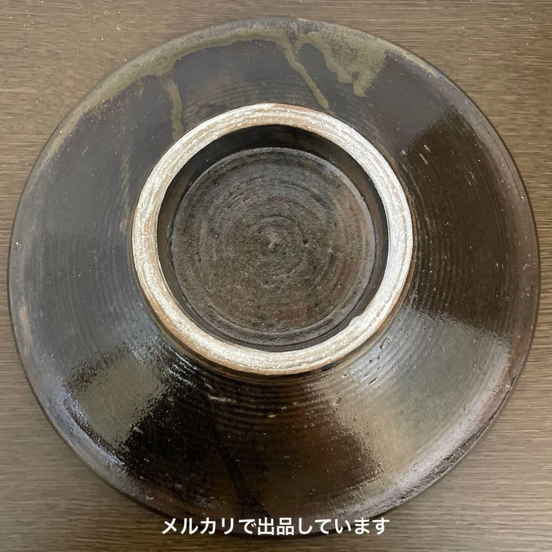 【新品未使用】陶藝玉城さん 8寸皿 民藝 やちむん