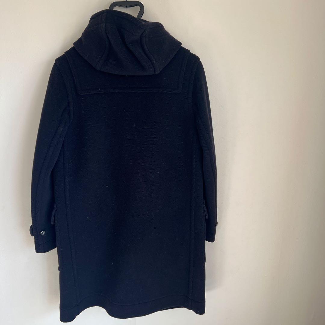 INVERTERE ネイビー　紺色　大人ダッフルコート フード付き