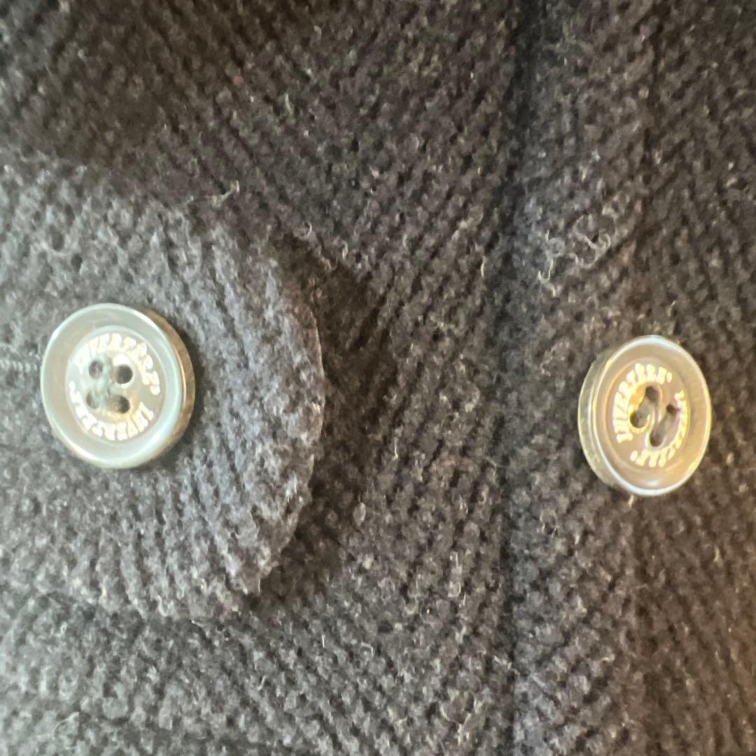 INVERTERE ネイビー　紺色　大人ダッフルコート フード付き