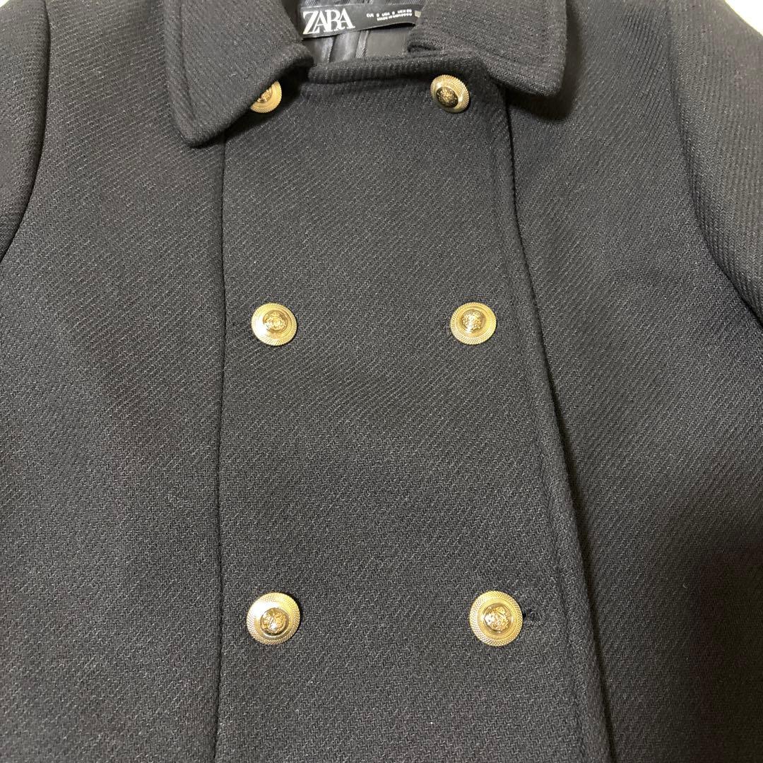 ZARA ウールブレンドコート