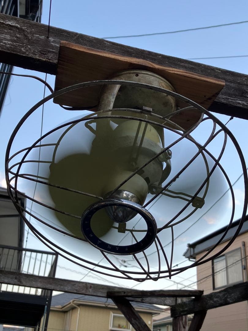 天井用 360度回転 レトロ扇風機 動作品　昭和アンティーク　列車内扇風機タイプ