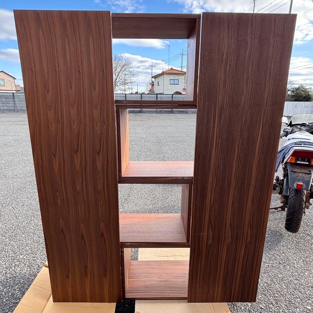 モーダエンカーサ ? フレキシブル ブックケース ウォールナット 本棚 家具