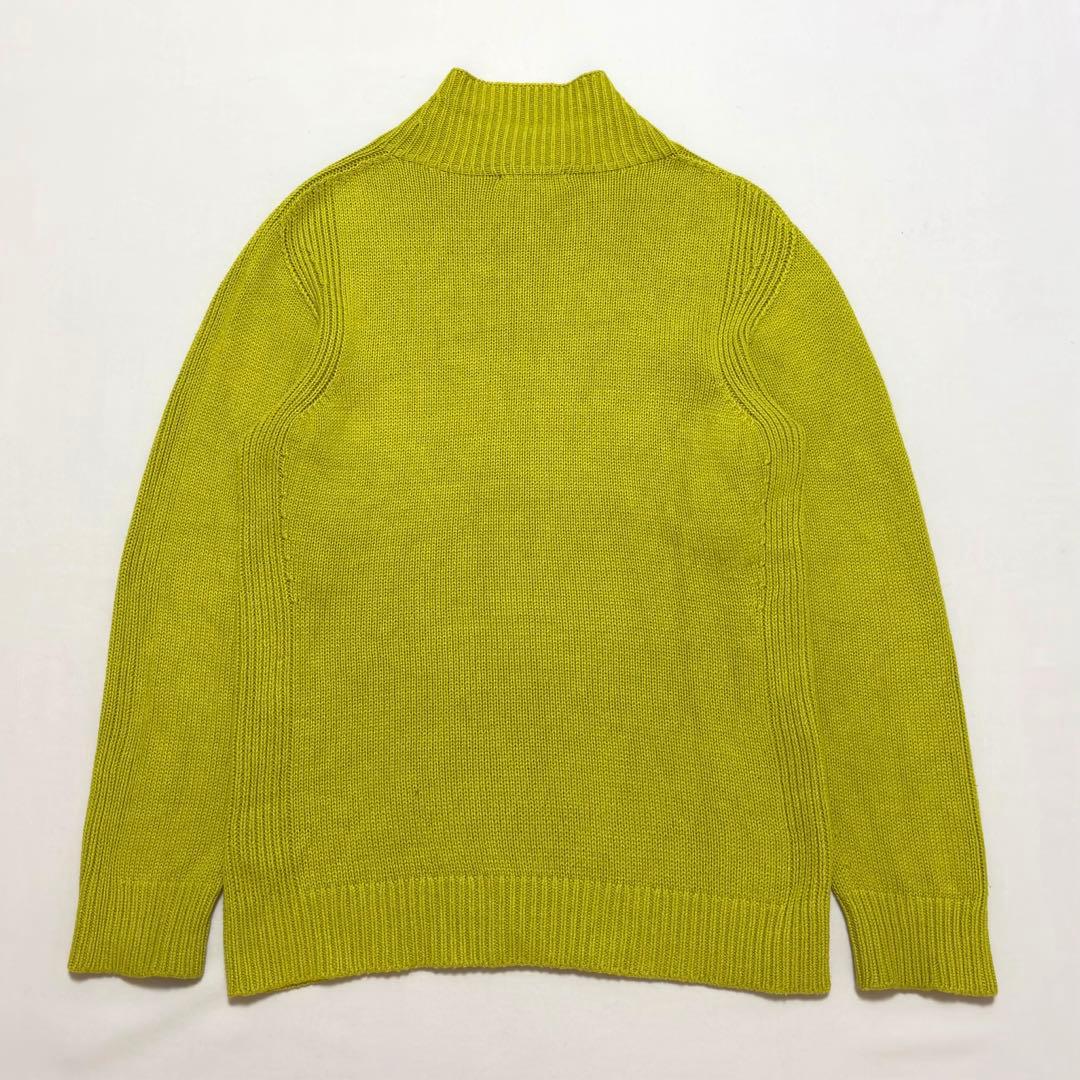 00s ダブルジップドライバーズニット archive 希少 古着 kiko