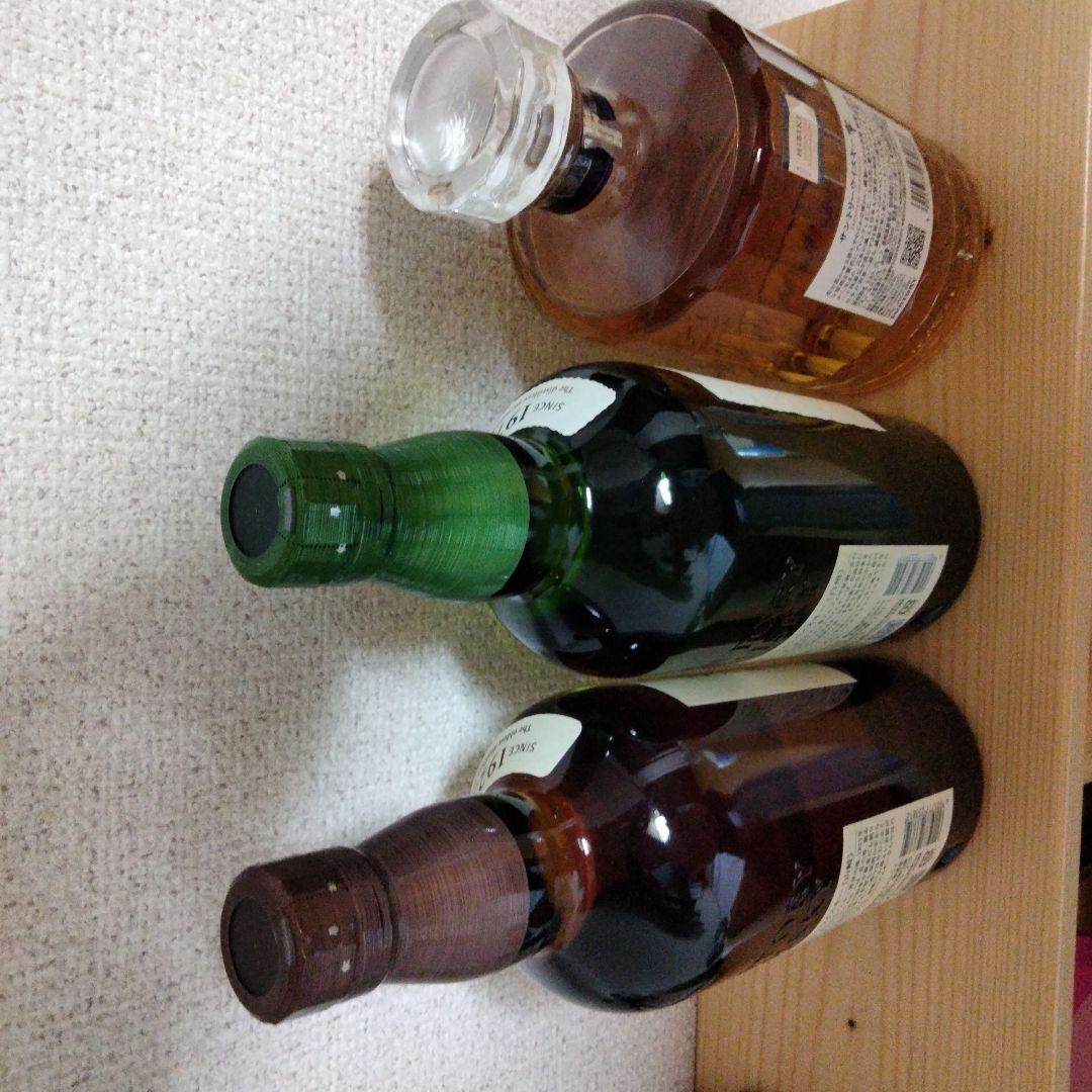 サントリー ウイスキー　響 ・山崎 ・白州　3本セット　各700ml