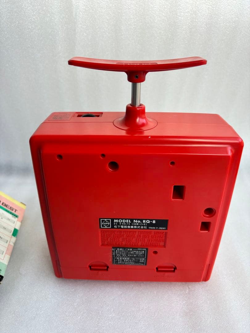 【動作確認済】National ナショナル　カラオケ用8　RQ-8 昭和　レトロ