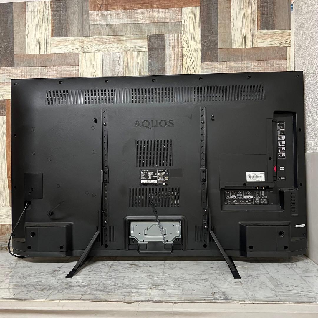 即日受渡❣️全国送料込シャープ国産55型テレビ4KYouTube.Netflix