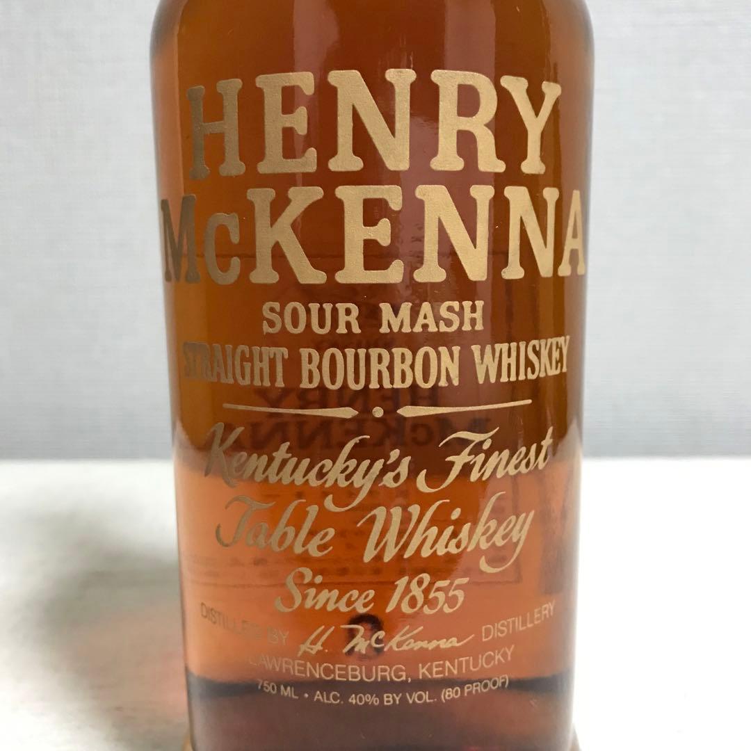 ヘンリー マッケンナ 未開栓 オールドボトル 古酒 バーボン 終売品 特級