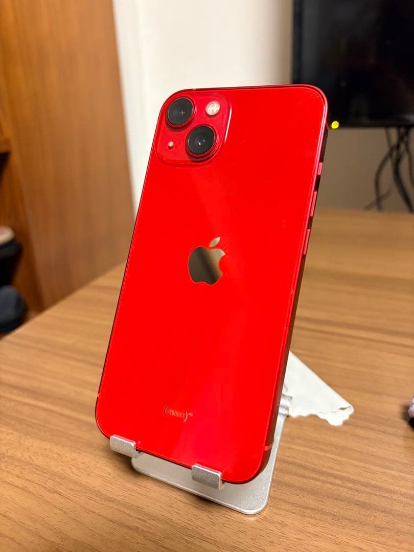 Apple iPhone 13 RED 128GB SIMフリー 84%