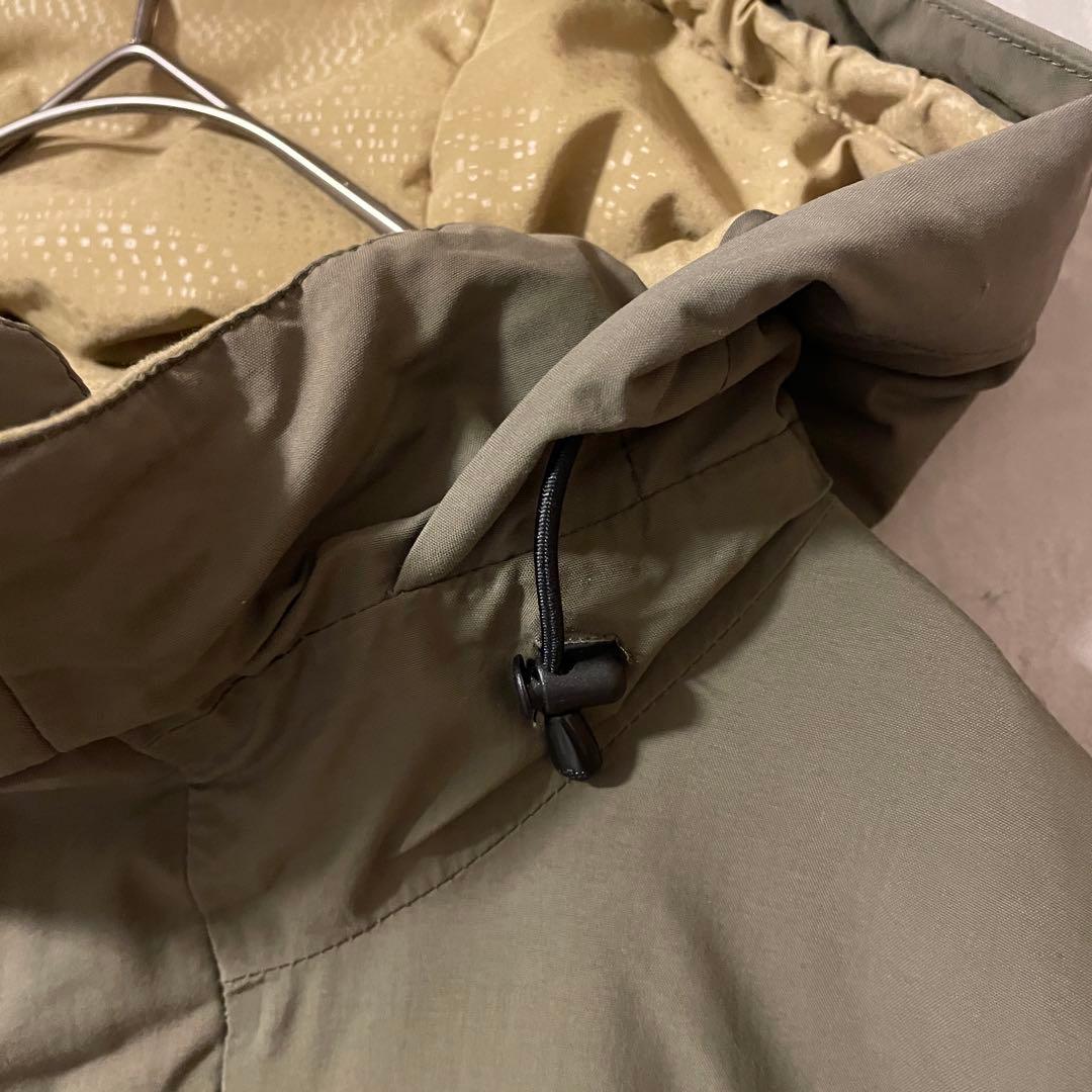 Burtonバートンスキーウェアスノーボードジャケットパーカーフード付カーキ希少