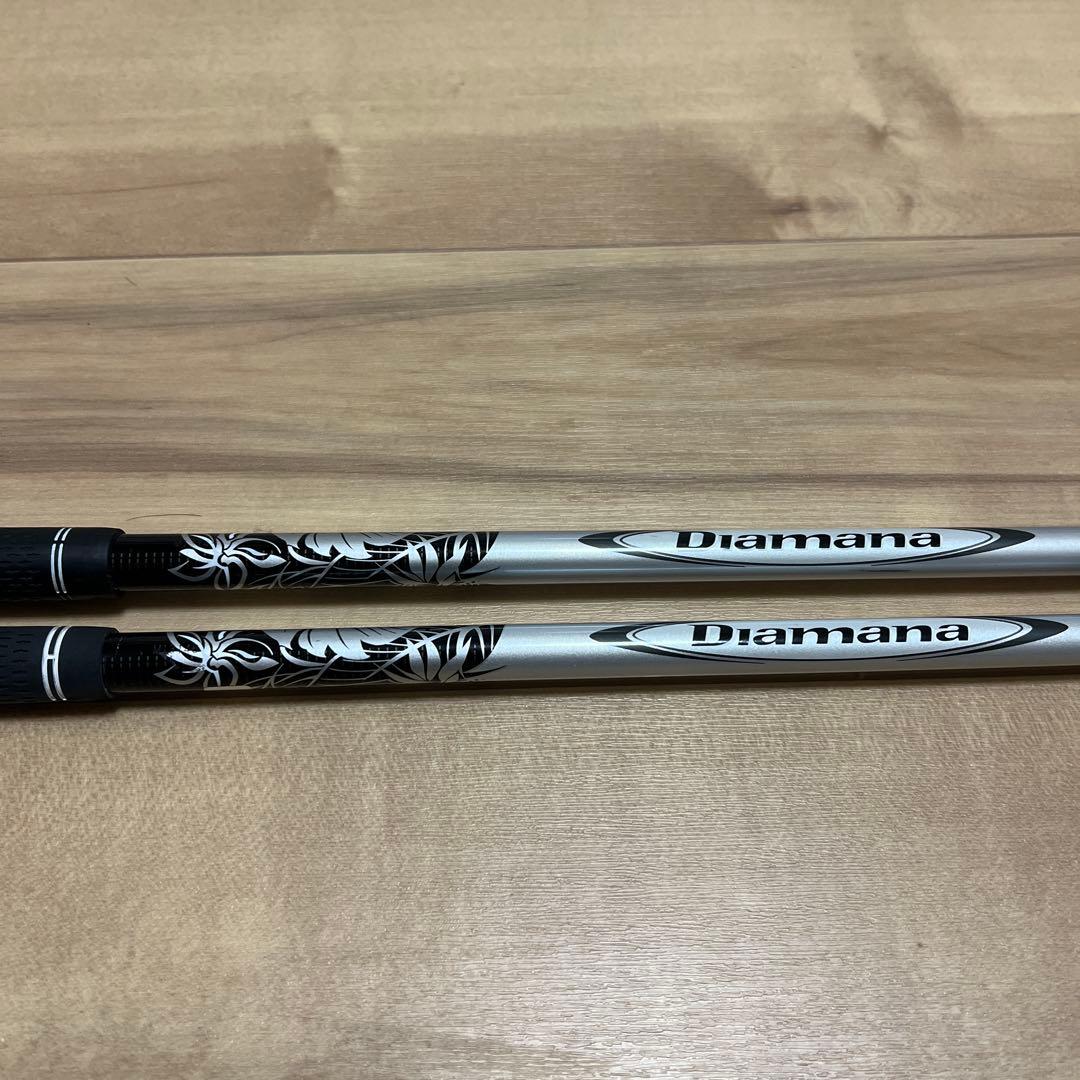 Diamana 60 S ゴルフシャフト 2本セット　タイトリストスリーブ