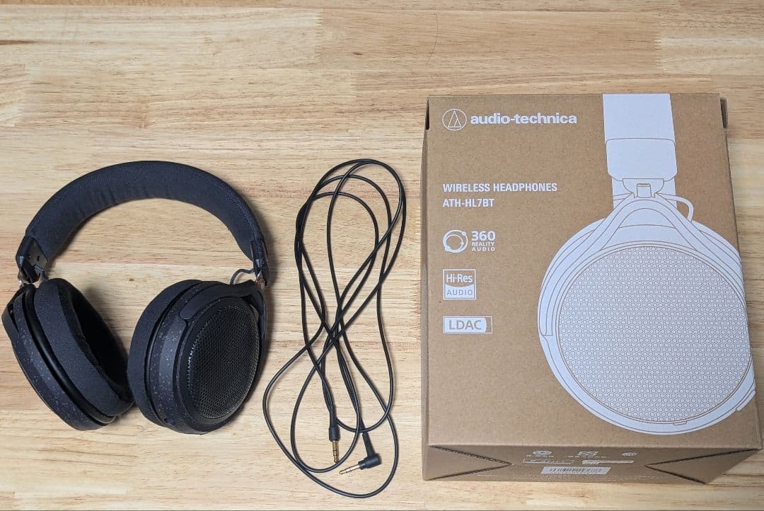 「美品」オーディオテクニカ ATH-HL7BT ワイヤレスヘッドホン