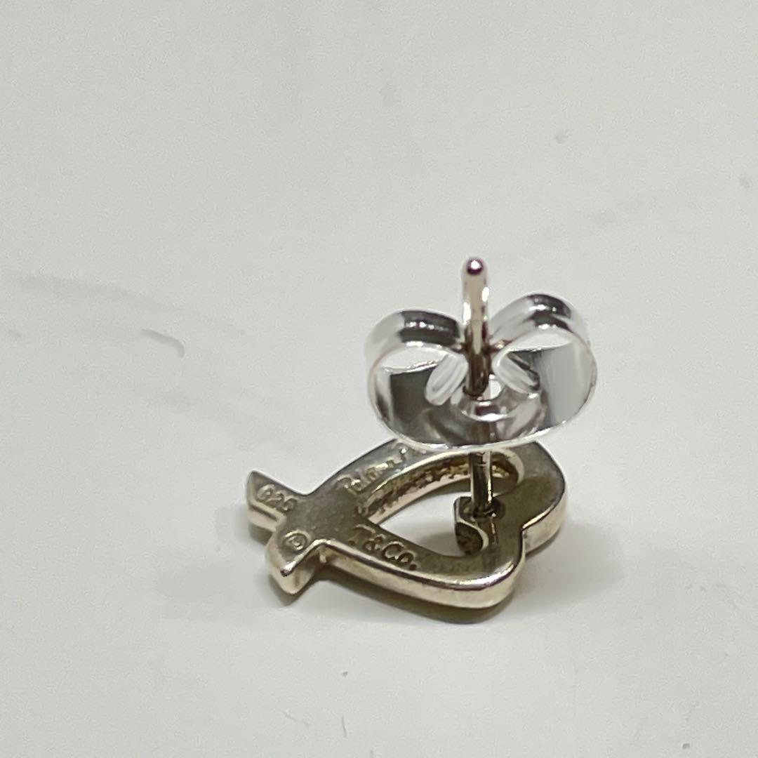 藤*太様 TIFFANY パロマピカソ　シルバー925 ハート型 ピアス(片耳用