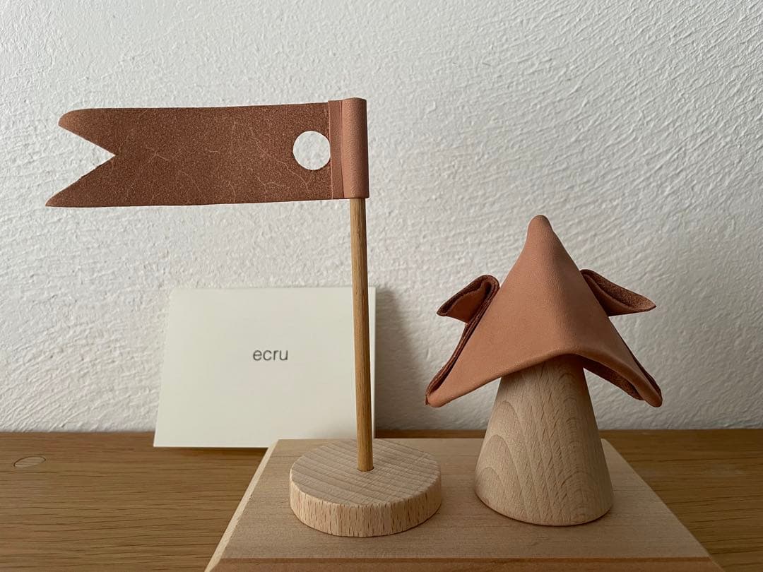 ecru mini kabuto&koinobori 木製