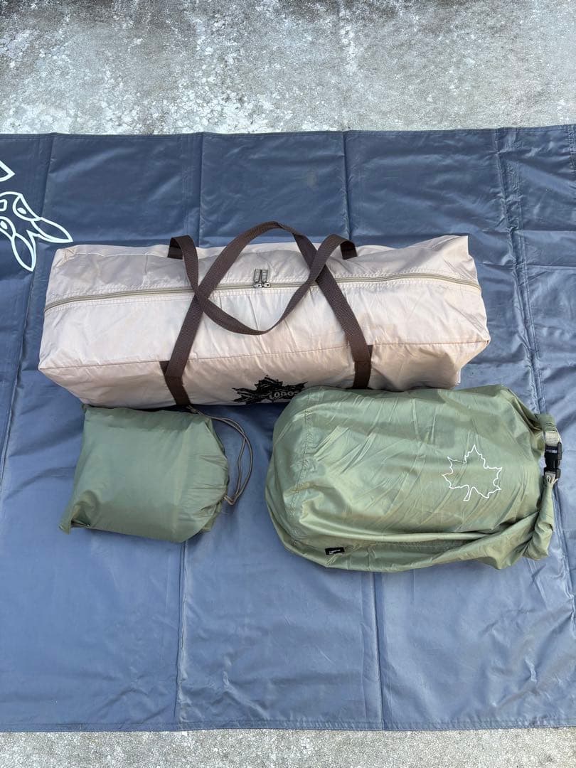 美品　ロゴス(LOGOS) Tradcanvas Tepee&タープ350-BJ