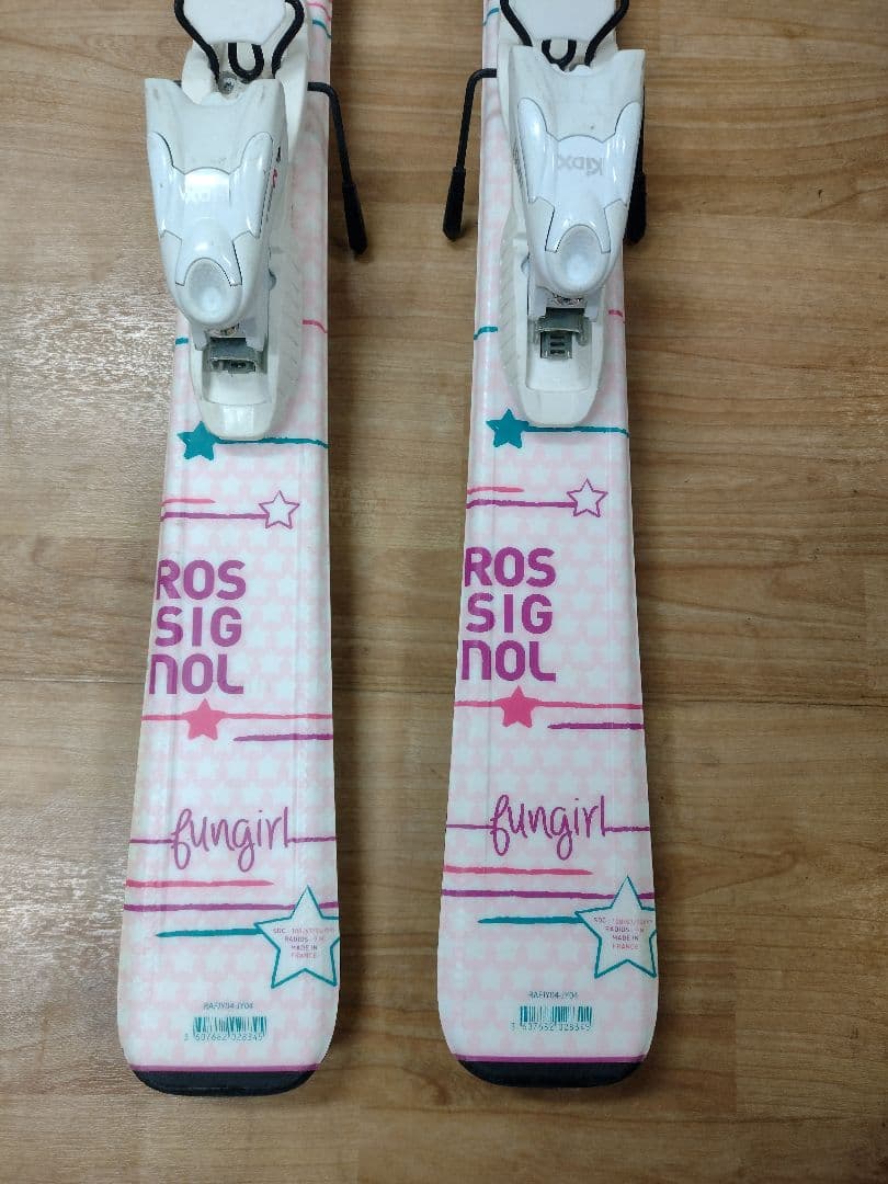 スキー板120cm＆ブーツ22cm ２点セット