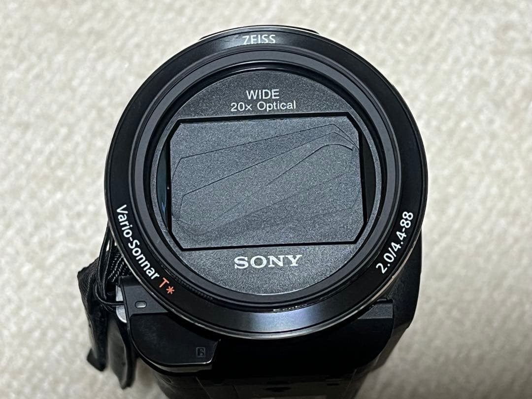 【SONY 4K ビデオカメラ FDR-AX45A】中古・動作確認済み