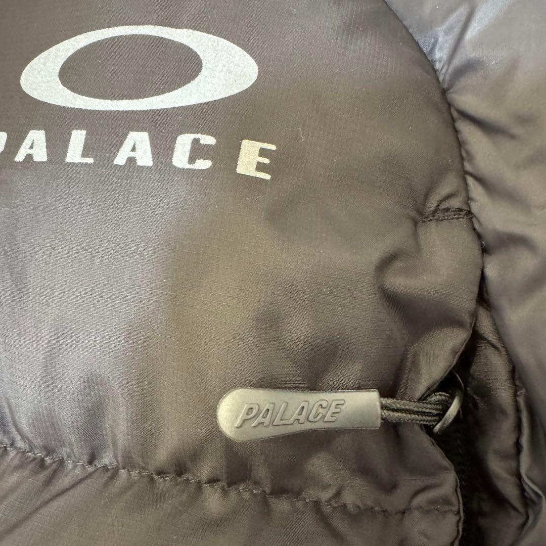 PALACE × OAKLEY Puffa black ダウンジャケット　S