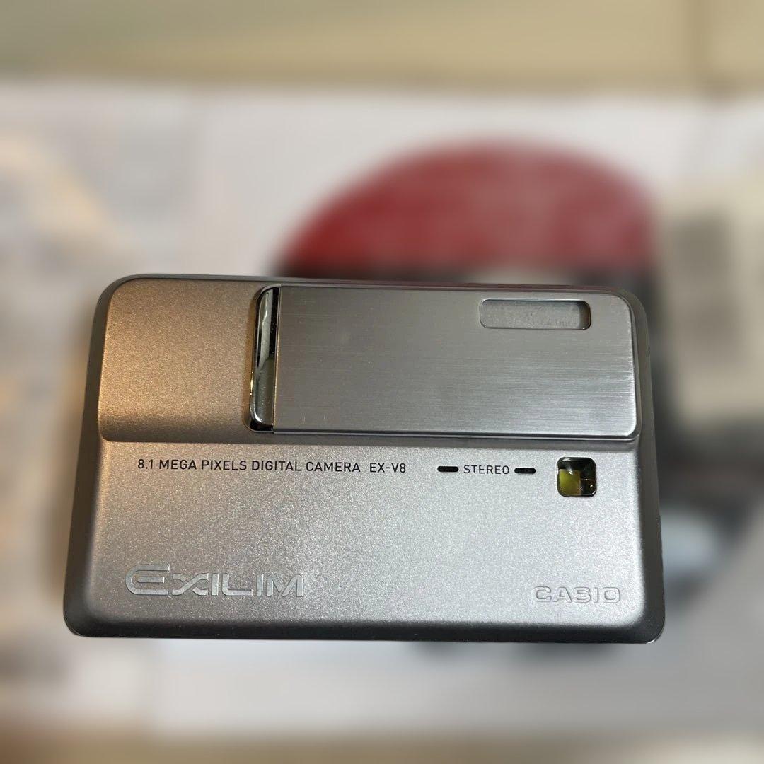 カシオ　EX-V8 デジタルカメラ　コンデジ　撮影可