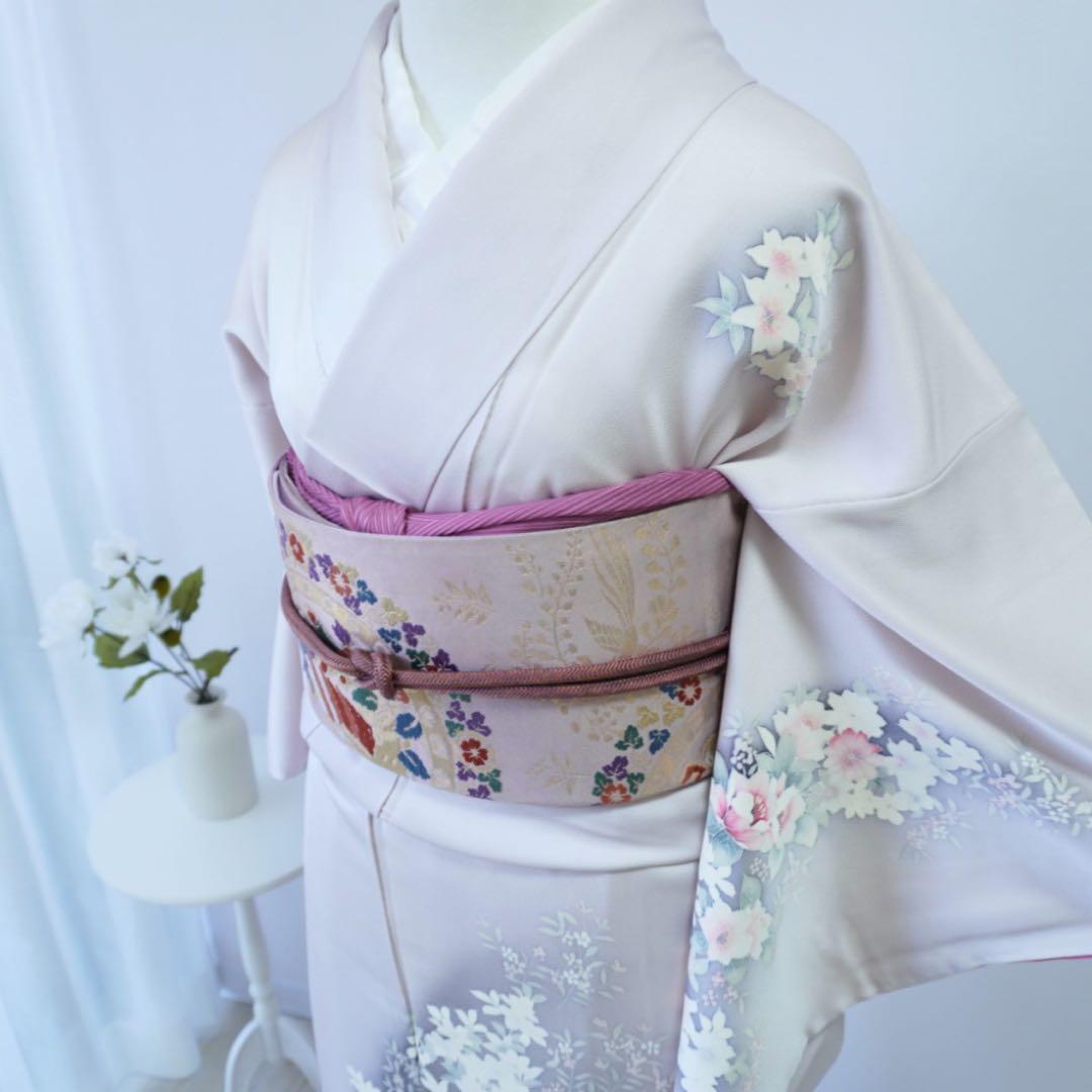 ピヨ品訪問着　4点フルセット 355D 七五三 お宮参り 卒業式　入学式