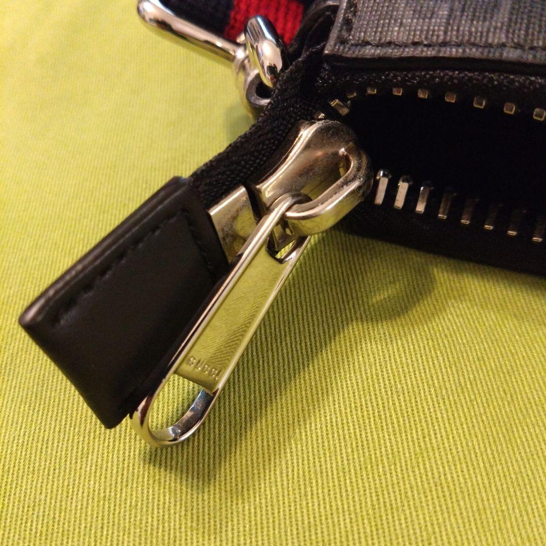 GUCCI グッチダークグレー ショルダーバッグ