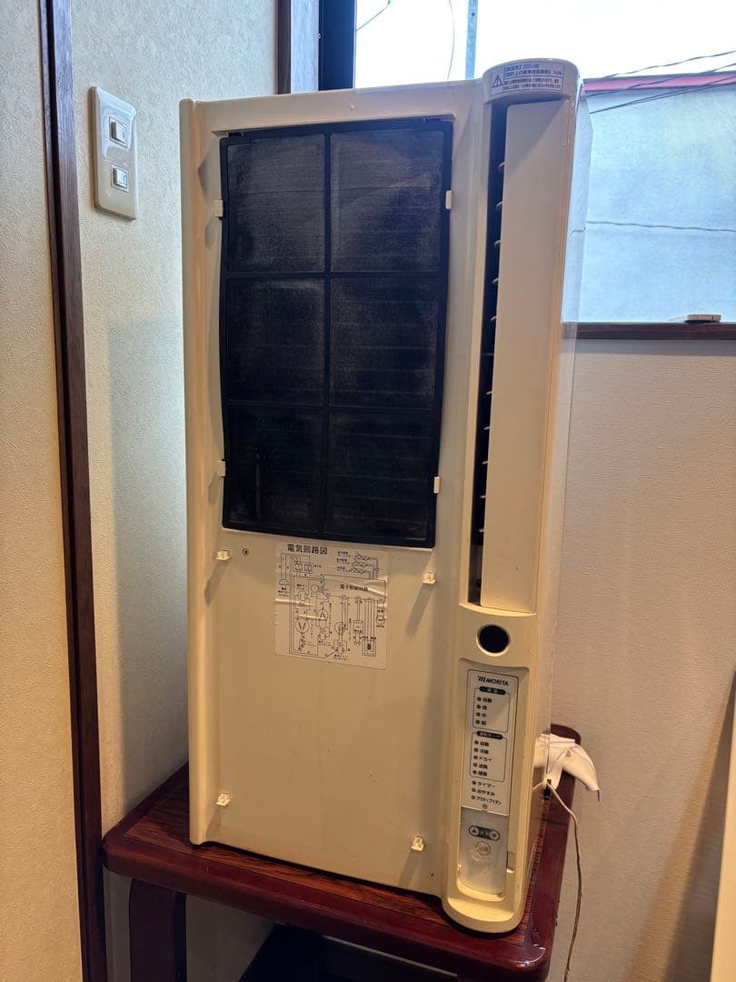 窓用エアコン モリタ MORITA MAC-R18PA