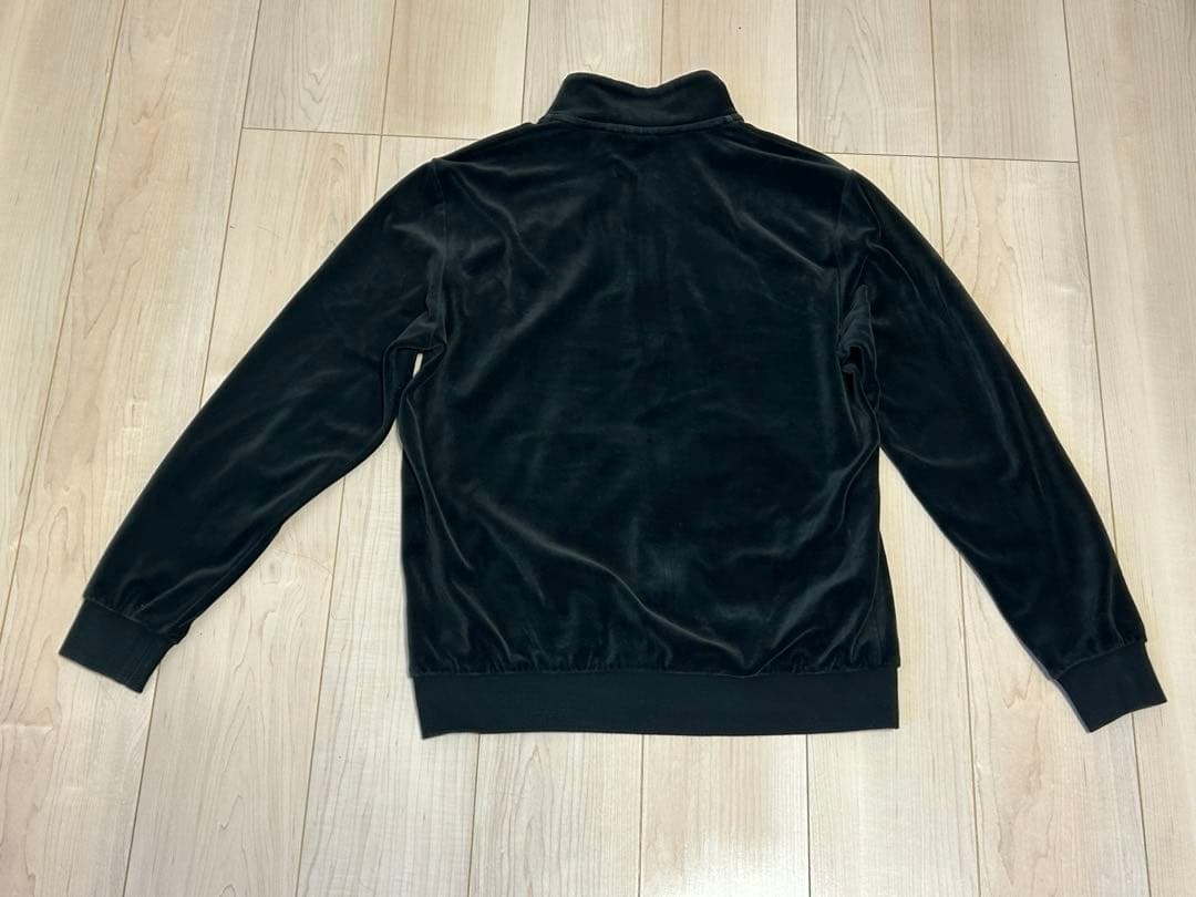 PUMA プーマ ベロア ジャージ上下セット ブラック M セットアップ　メンズ