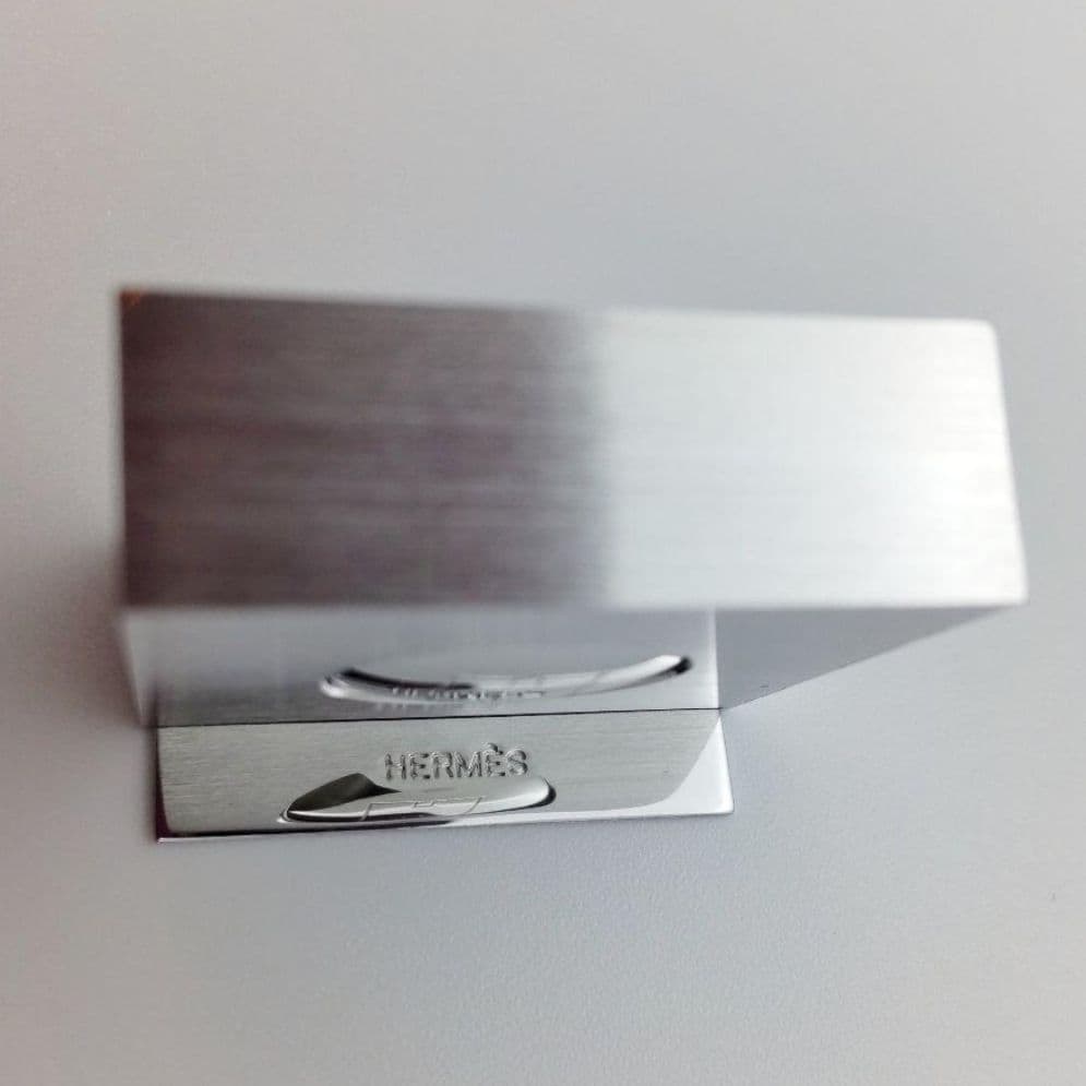 HERMES エルメス フォトスタンド シルバー