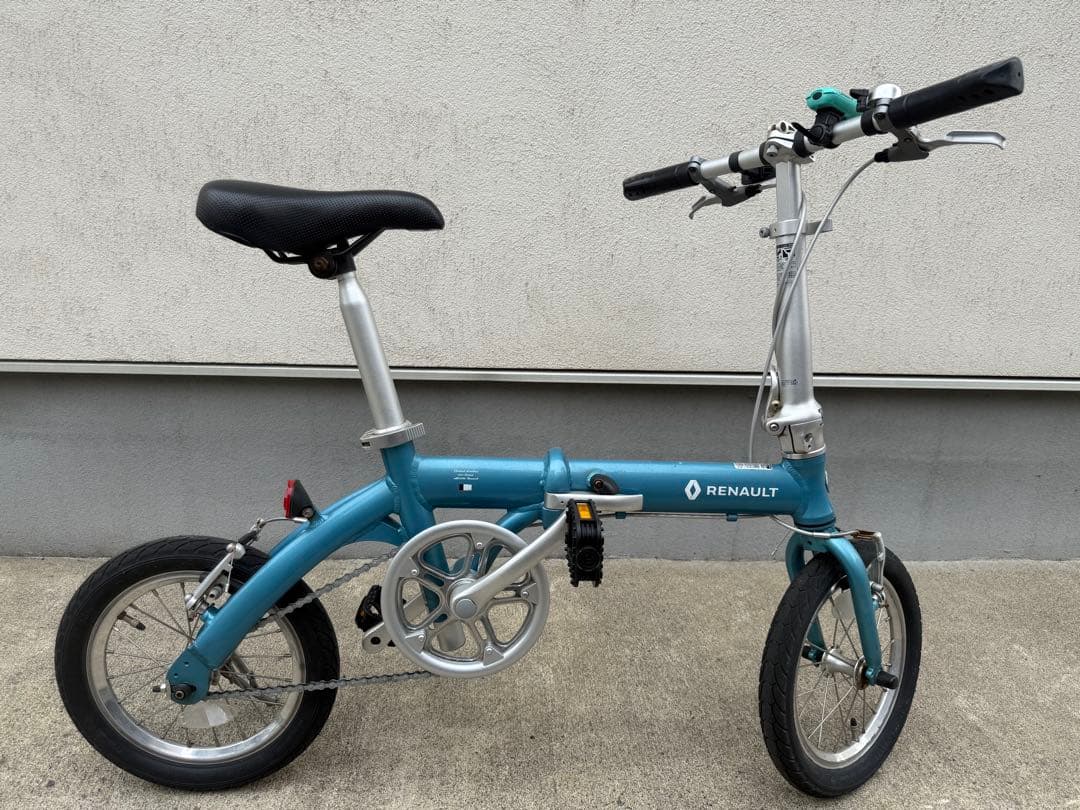 RENAULT 折りたたみ自転車 青　LIGHT8