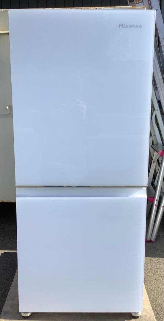 2022年製 ハイセンス 2ドア冷凍冷蔵庫 HR-G13C-W 135L