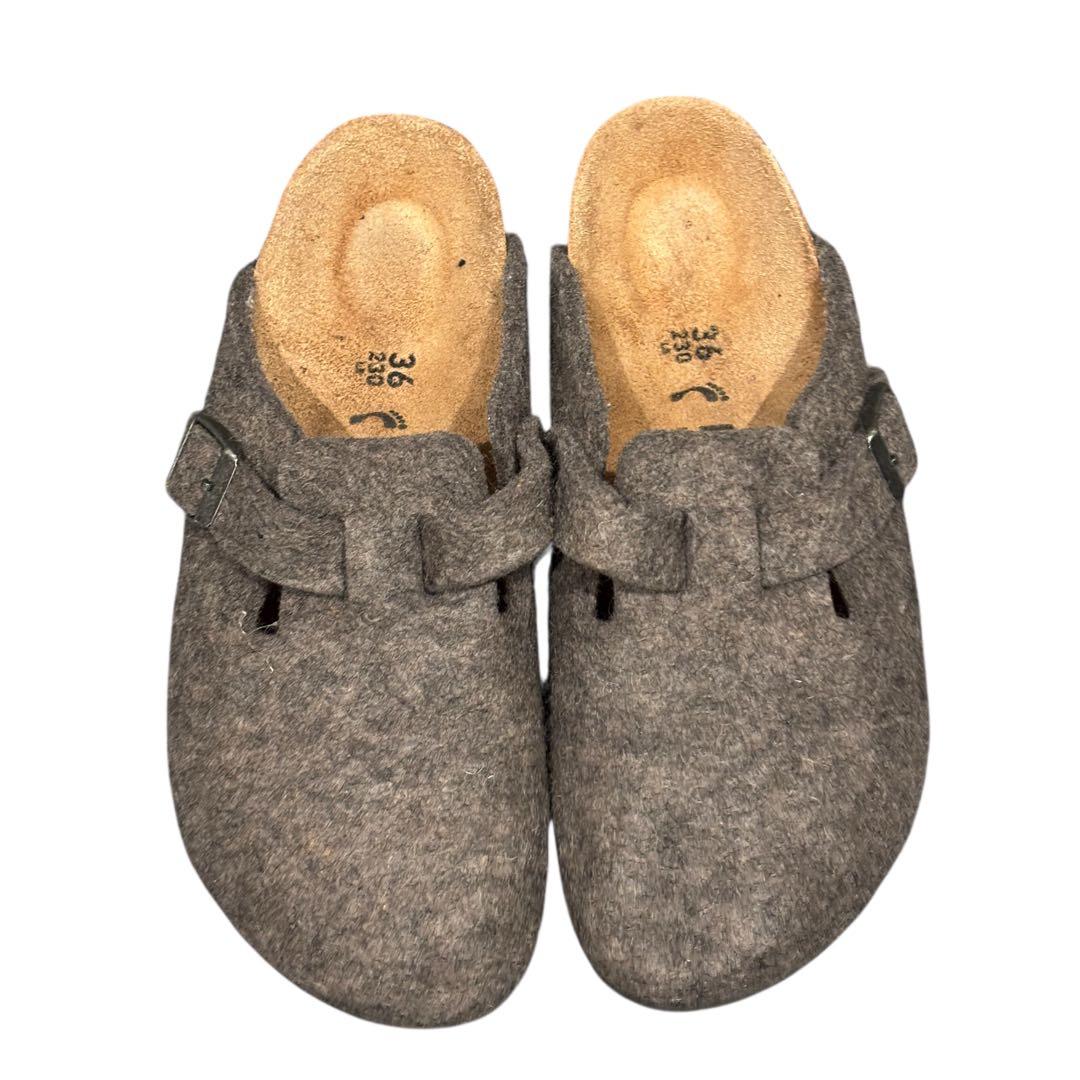 【美品】BIRKENSTOCK ビルケンシュトック　ボストン　カカオ　36