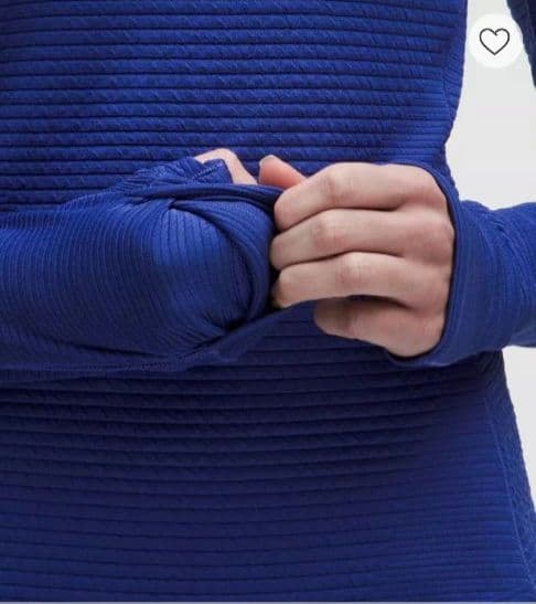 新品タグ付き　ルルレモン　lululemon　ハーフジップ　サイズ4