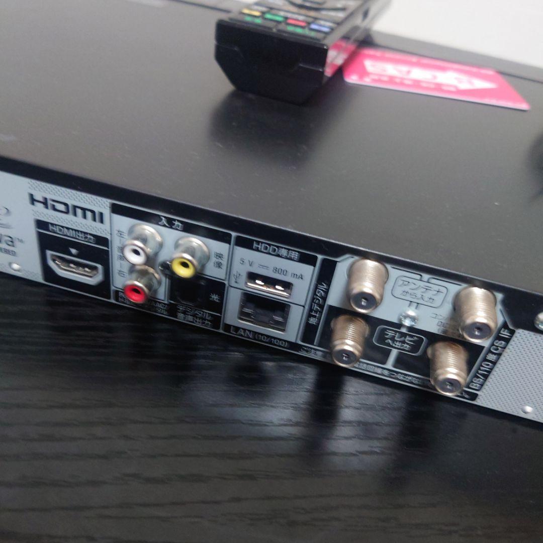 SONY BDZ-EW520 W録画対応 ブルーレイレコーダー　純正リモコン付