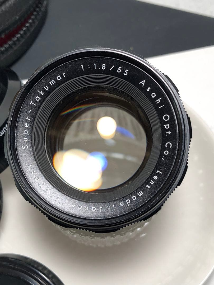 フード付き前期型　pentax super takumar 55mm f1.8