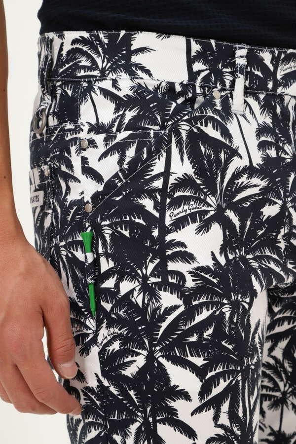 パーリーゲイツ　アイランドツリー柄 パンツ　サイズ４　新品　31900円　春夏用