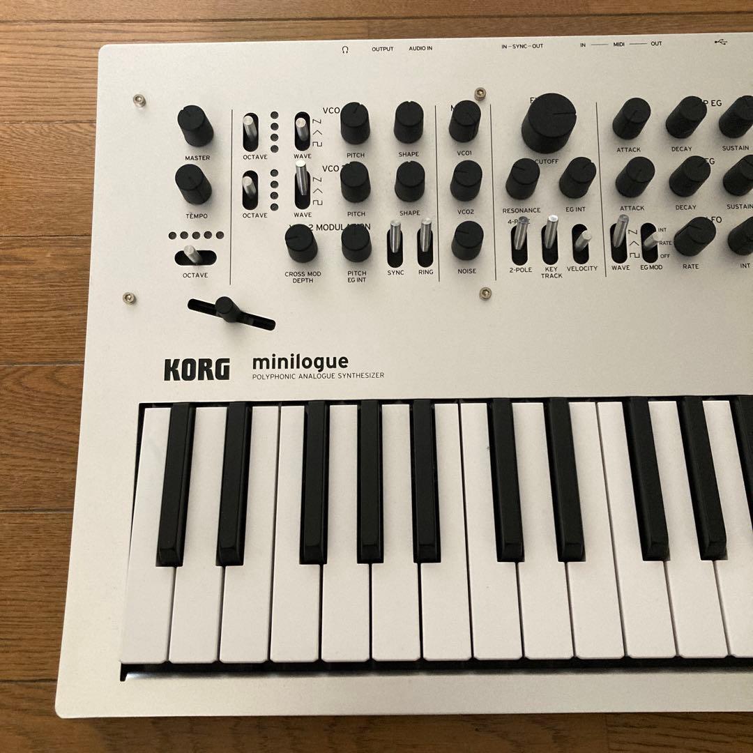 KORG minilogue アナログシンセサイザー 37鍵