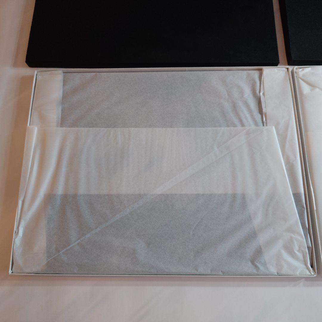 新品未使用 折敷 43cm 乾漆 漆器 2枚セット 長角フラットプレイスマット