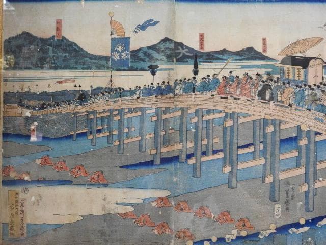 頼朝　行列図　M580