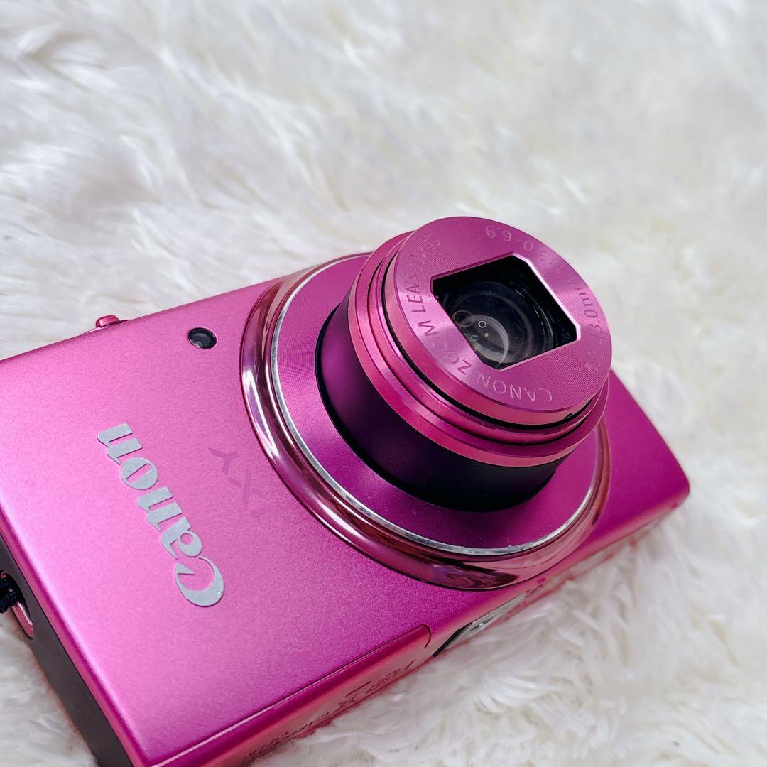 【極美品・人気・希少】Canon IXY 140 ピンクコンパクトデジタルカメラ